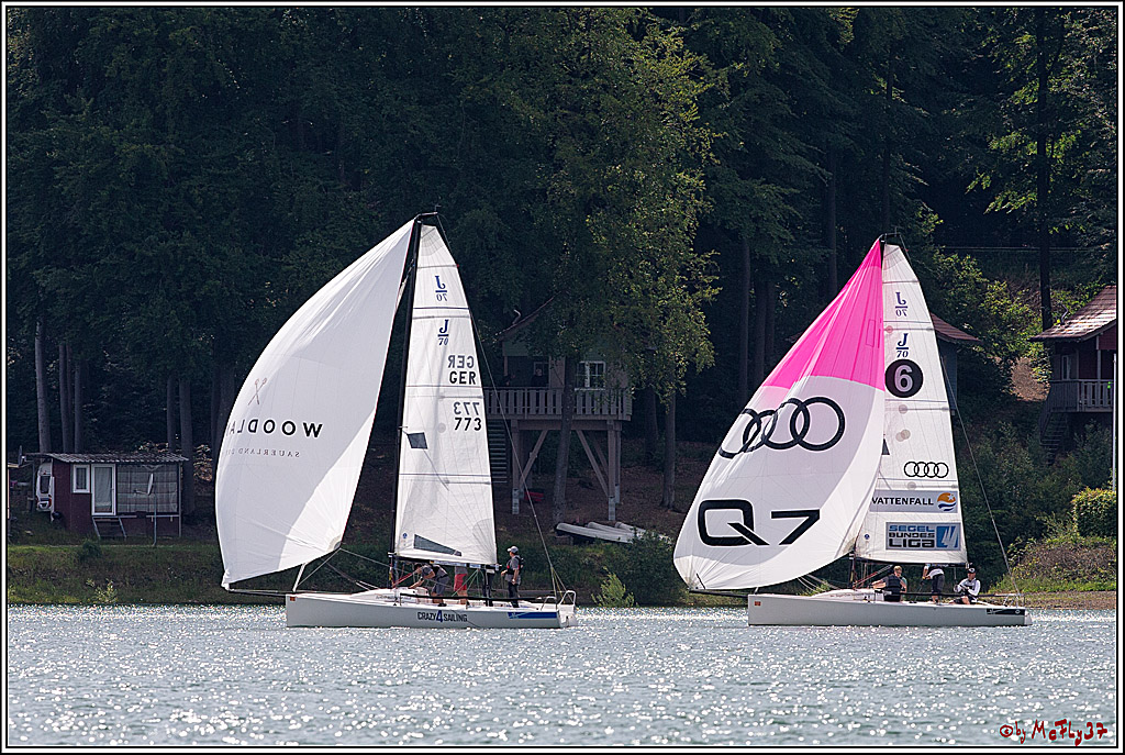 J70 - WOODLAND, 12.06.2021 Segelboot; Segeln; Woodland; Spinnaker; J70; Sorpesee; Sauerland